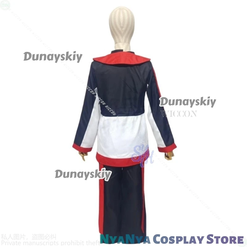 ชุดคอสเพลย์อนิเมะเกม Limbus Company ยูริ แฟชั่นพังก์สุดเท่ เสื้อโค้ท กางเกง ยูนิฟอร์ม Y2K สีแดง ชุดยาวสำหรับงานปาร์ตี้คริสต์มาส วิกผมคอสเพลย์สำหรับฮาโลวีน