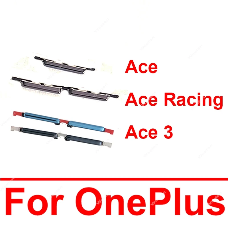 Power Volume Button For OnePlus 1+ ACE Ace Racing Ace 3 Edition ON OFF Power Volume Keys Up Down Sound Side Buttons Parts