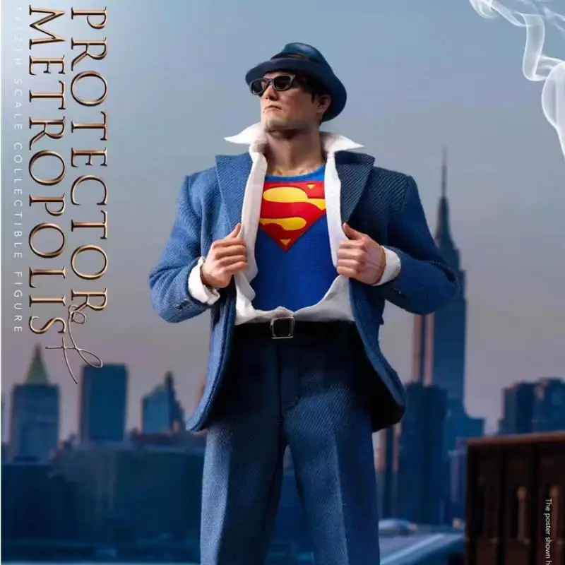 In Stock Muff Toys 1/12 MęSki żOłNierz Superman Clark Kent Protector Metropolis Messenger Of Justice Call 6in Figurka Toys