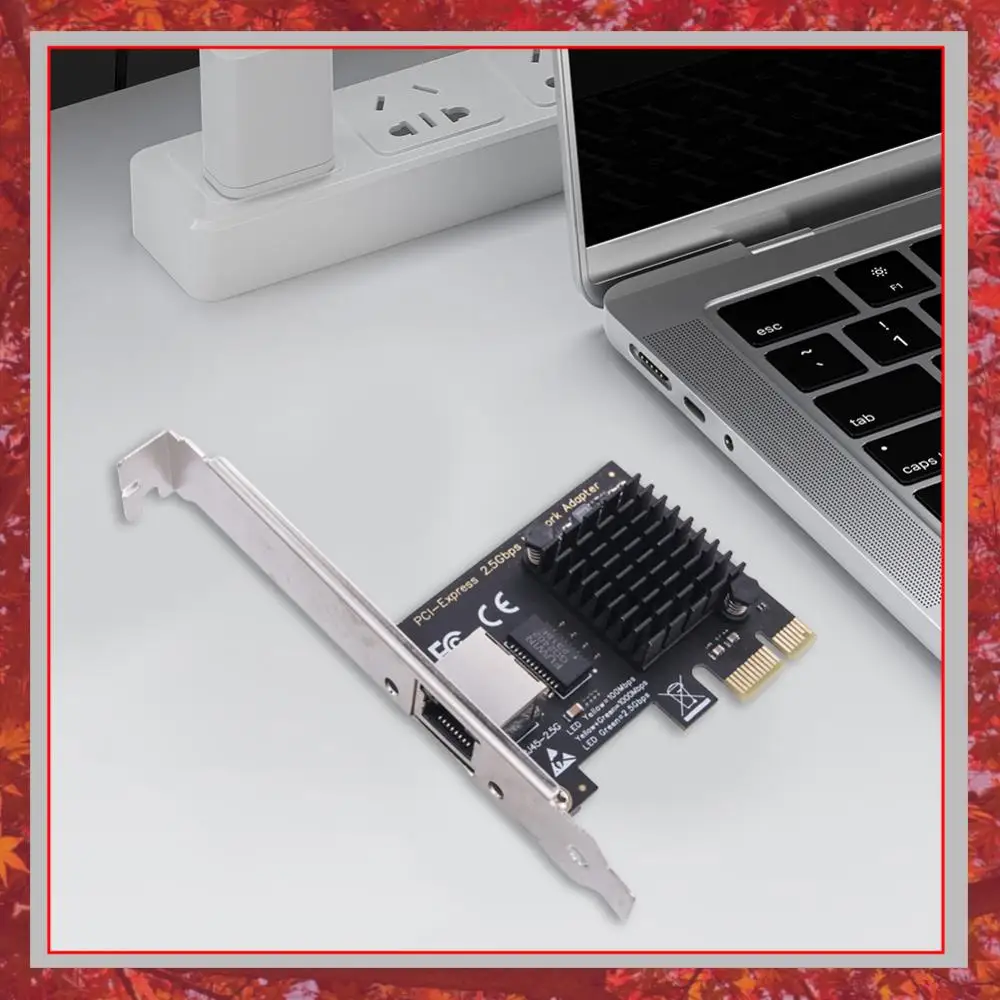 

1/2/4-портовая сетевая карта PCIe 2,5 ГБ, сетевая карта PCI-E NIC, чип RTL8125BG, гигабитная сетевая карта PCIe, совместимая с Windows Linux