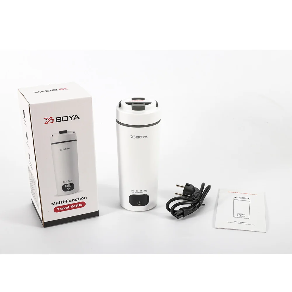 Hervidor portátil eléctrico de viaje, taza calefactora eléctrica, Mini hogar, pequeño dormitorio, estudiantes, hervidor de agua caliente automático