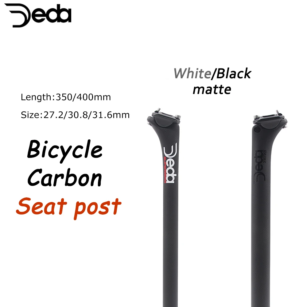 

3k Carbon Seatpost Deda Road Bike Seatpost 27.2/31.6mm Ultra-Light Carbon Fiber Seat Tube Bicycle parts
