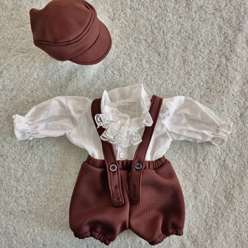 

❤️Newborn Photography Clothing Hat+Top+Pants 3Pcs/Set Baby Photo Props Accessories Studio Shoot Clothes Outfits Fotografia