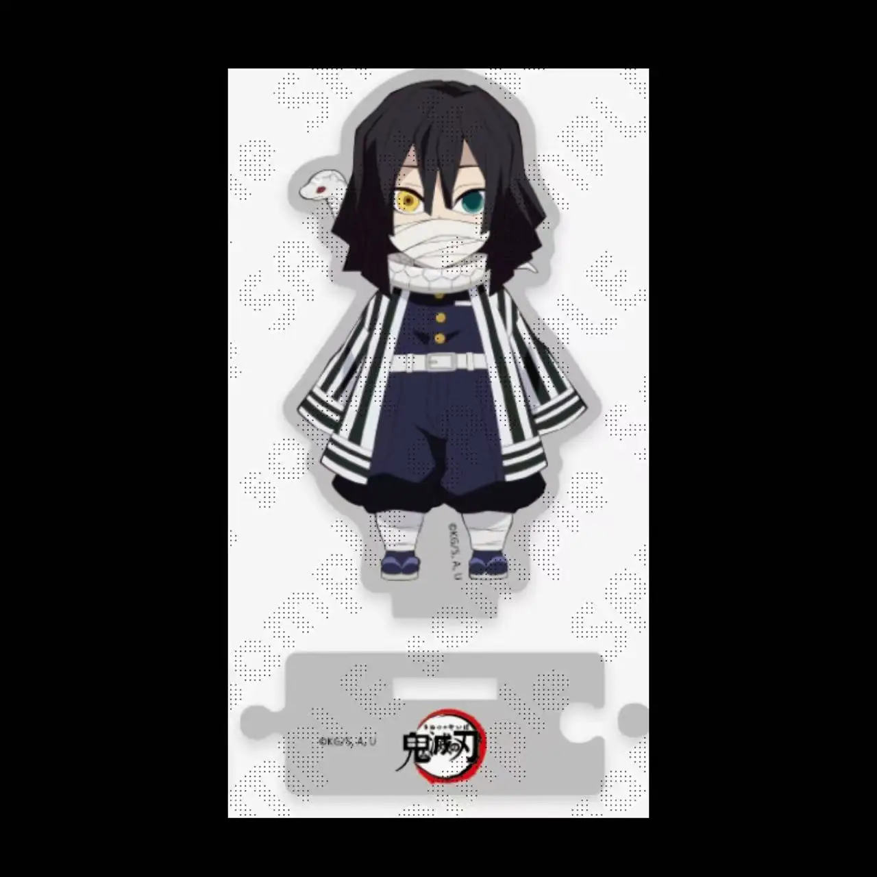 Gioco Uzui Tengen Iguro Obanai Kanroji Mitsuri Agatsuma Zenitsu Acrilico Stand Doll Anime Figura Modello Piastra Cosplay Giocattolo per il Regalo
