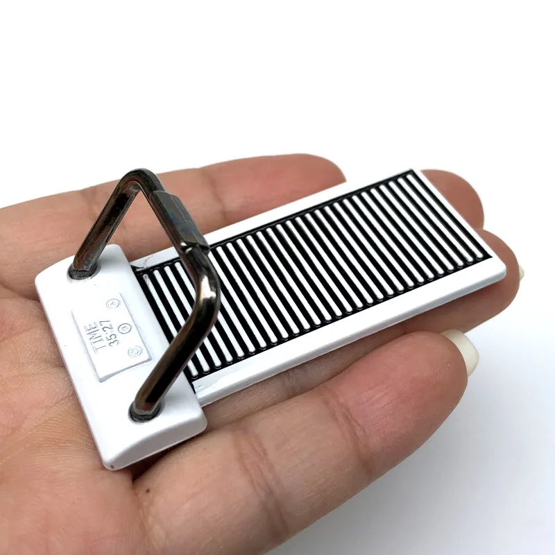 Mini Metal Treadmill Model 1:12 Dollhouse Miniature Fitness Equipment DIY Sports Scene Photography Prop Desktop Accessory