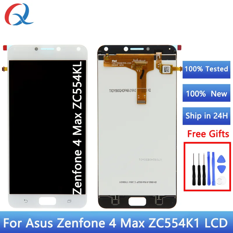 Mobile Phone Lcd For Asus Zenfone 4 Max ZC554KL Phone Lcd Parts For Asus Zenfone 4 Max ZC554KL Lcd Or Touch Display