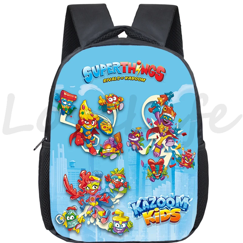 Superzings Series 8 Backpack Kids Kindergarten Bag Cartoon Game Super Zings Backpacks Children School Bags Waterproof Mochila
