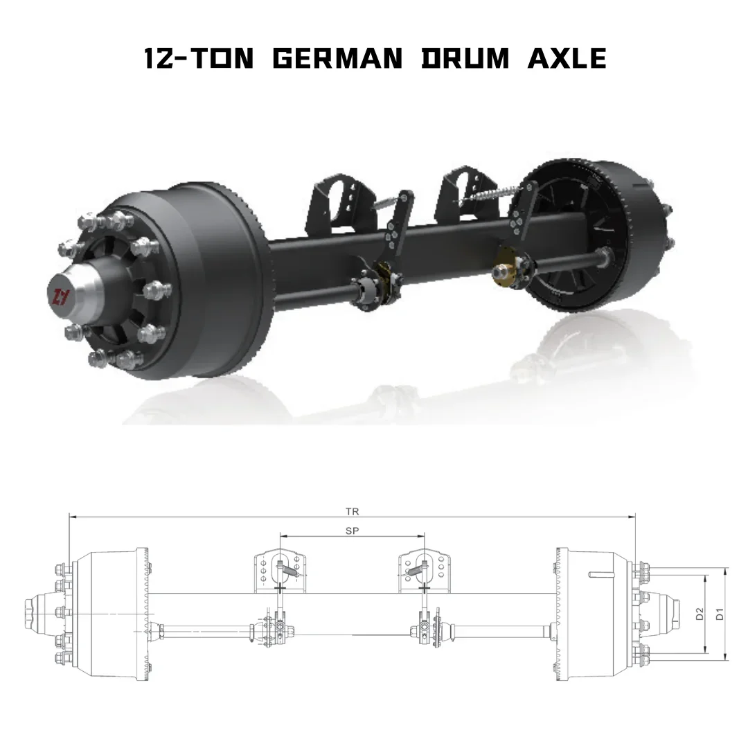

Передняя приводная ось TLF 1234567890 — жесткая ось грузовика высотой 13 т для грузовиков Euro 5 Euro 6 с низким потреблением топлива
