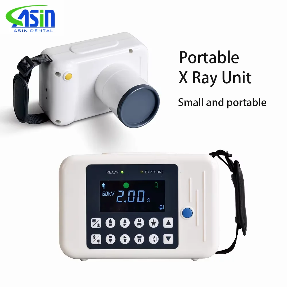 

DEASIN Portable Dental x-ray machine High Frequency X Ray With Digital Sensor X-ray Film Oral Sensor Portable Equipment