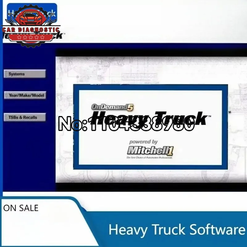 2026 Hot Sell Auto Repair Data Software Mit//..chell Heavy Truck Auto Diagnostic Software Medium Truck Repair Information Servic
