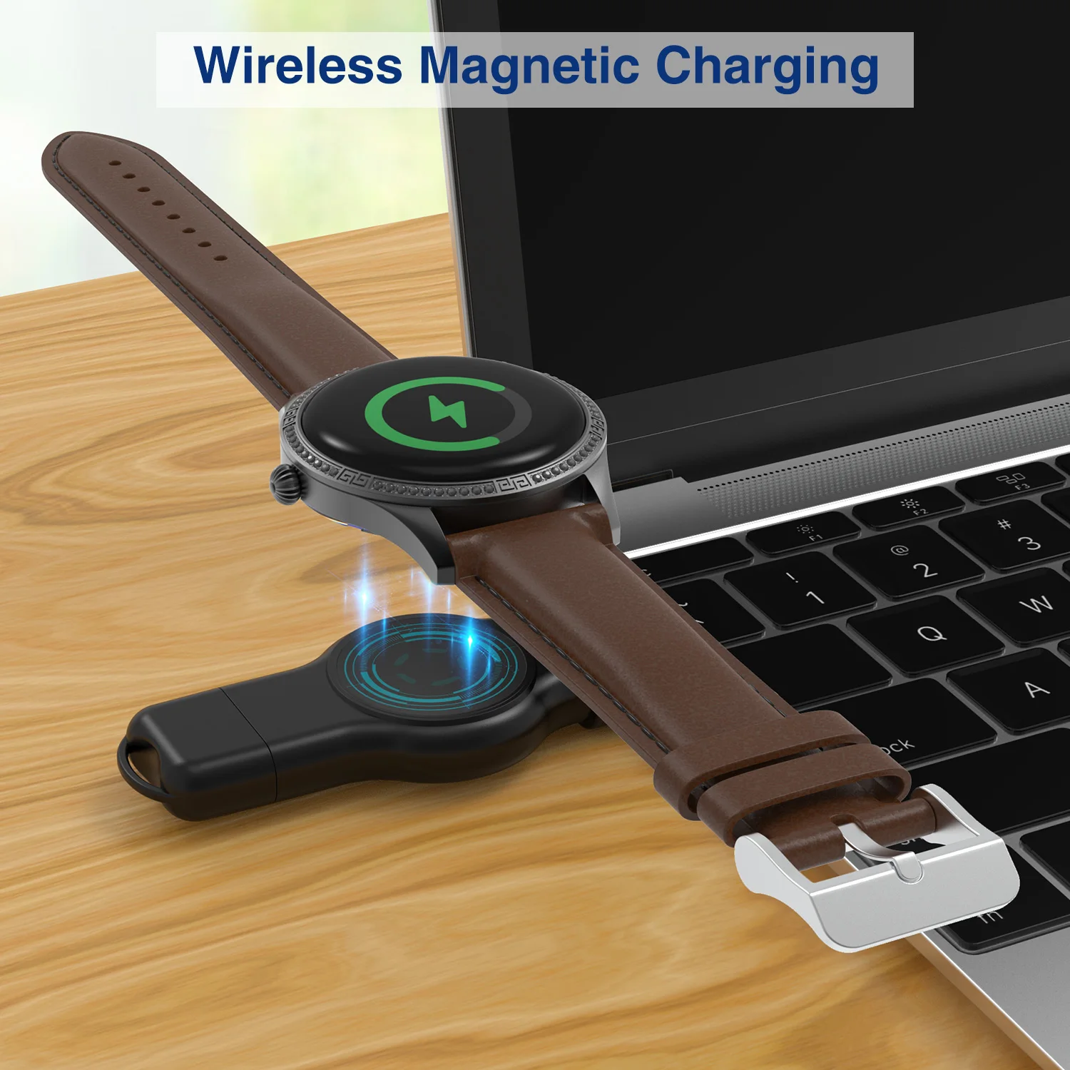 Smart Watch Wireless Charger For Samsung Watch Active 2 Galaxy Watch 34 USB Watch Magnetic Charging Stand Smartwatch Accessories