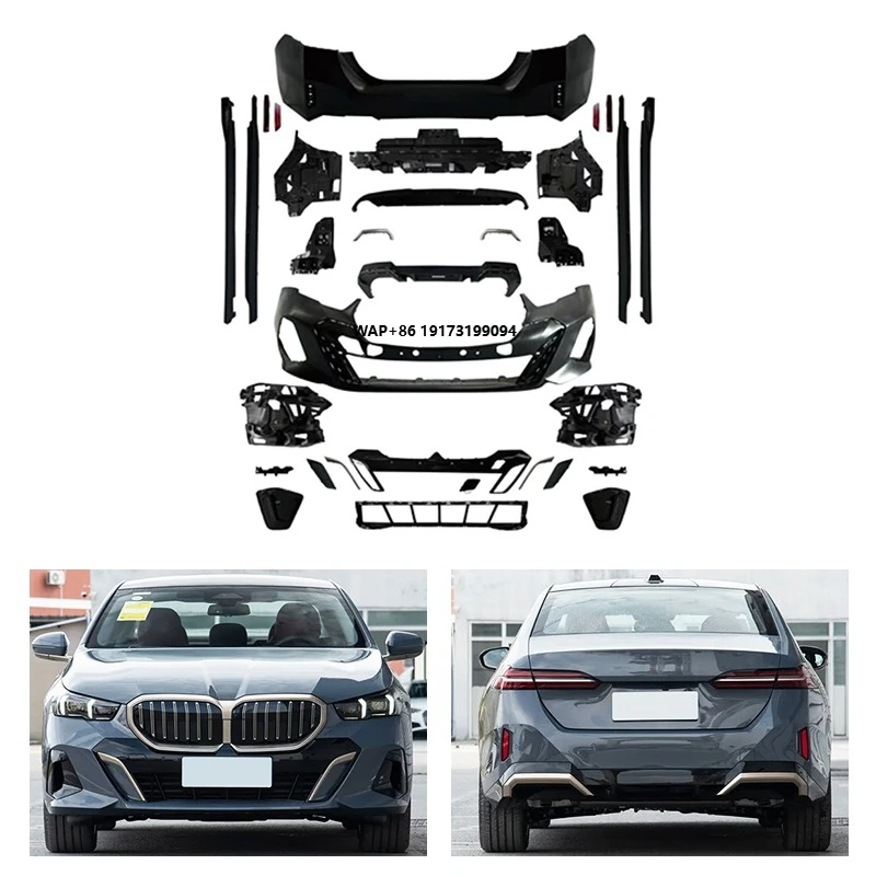

2024 Car Modification Upgrade LCI M-TECH Surround Front Bumper Rear Bumper Body Kit Suitable for 5 Series G60 G68