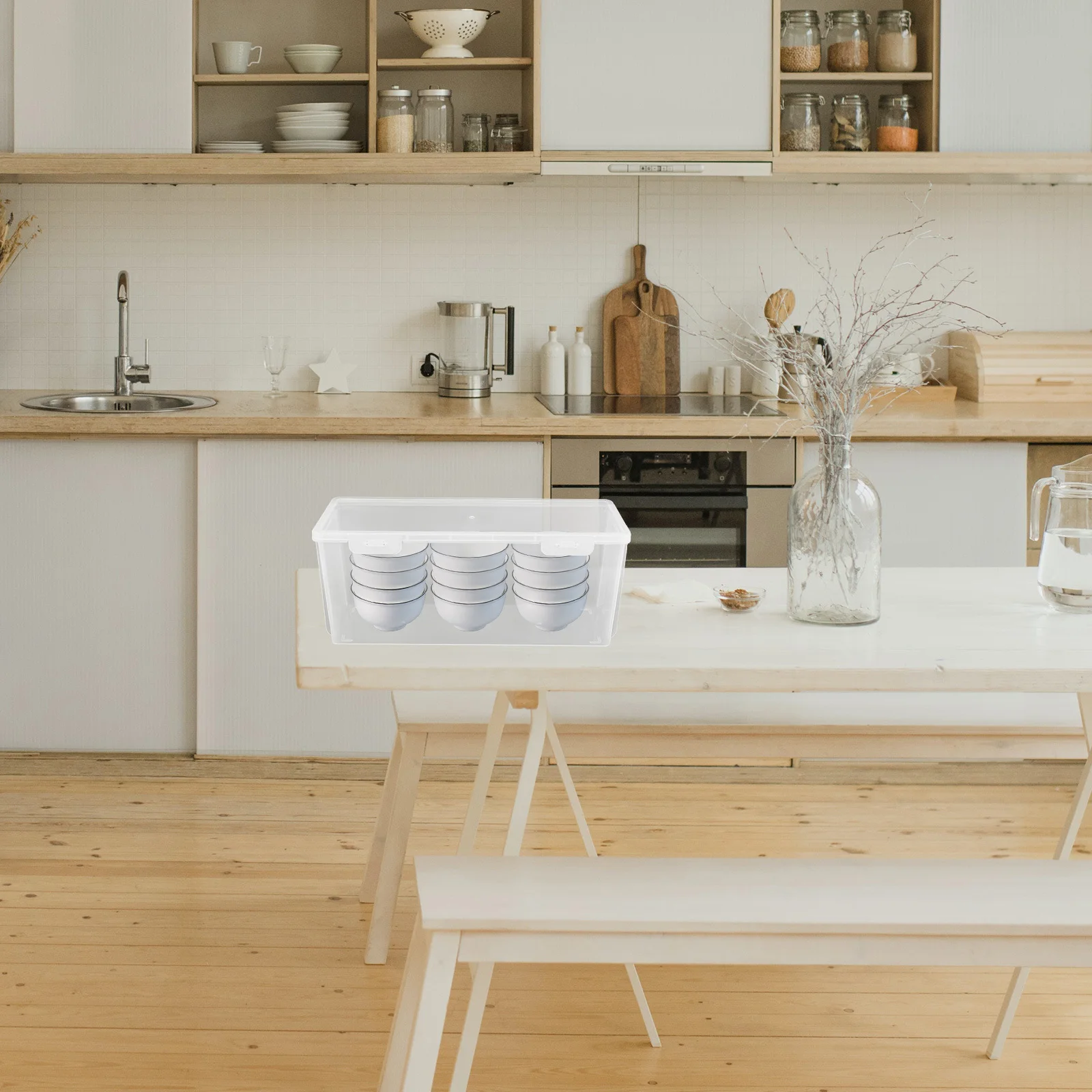 

Коробка для тостов для хлеба, прозрачный контейнер для пищевых продуктов, безопасный полипропиленовый материал, прочный домашний кухонный органайзер, ящик для хранения в холодильнике