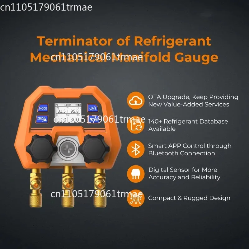 Smart digital pressure gauge OTA remote firmware upgrade DMG-4B