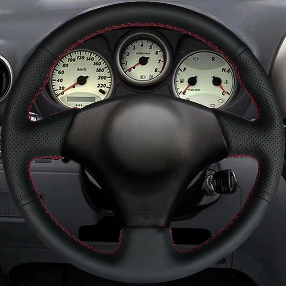 Customize DIY Micro Fiber Leather Car Steering Wheel Cover For Toyota RAV4 1998-2003 Corolla (US) 2003 Celica 1998-2005