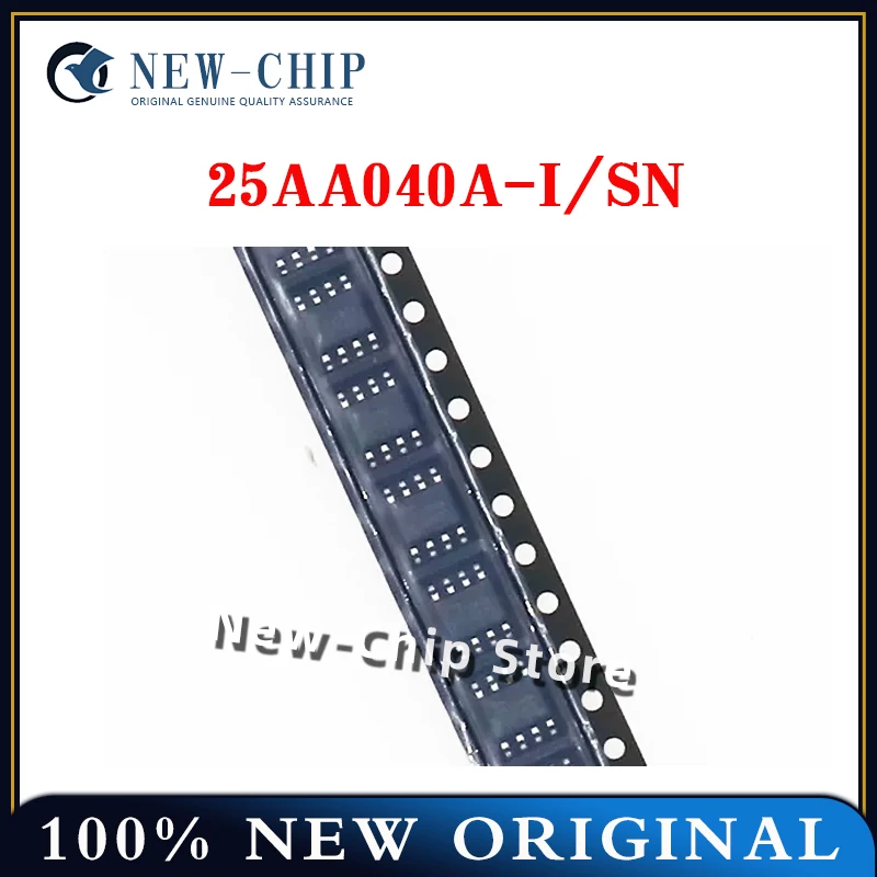 

5PCS-100PCS/LOT 25AA040A-I/SN SOP-8 New Original
