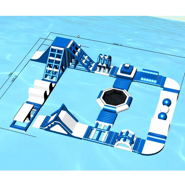 Giant Inflatable Water Obstacle Course Cheap Aqua Park Water Inflatable Park for Sale
