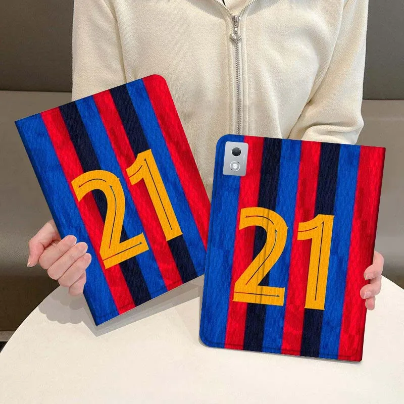 

Yellow Blue Number Jersey For Legion Xiaoxin Pad P12 Pro Y900 GT 2023 2025 12.1 12.7 14.5 inch Tablet Case