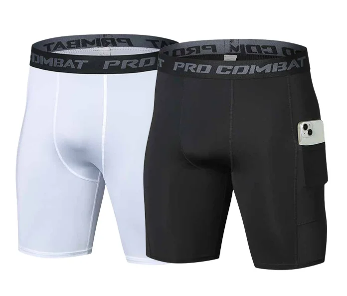 Compression Training Shorts Men Summer Sportswear Joggers Short Pants Quick Dry Gyms Fitness Male Tights Workout Sports Shorts