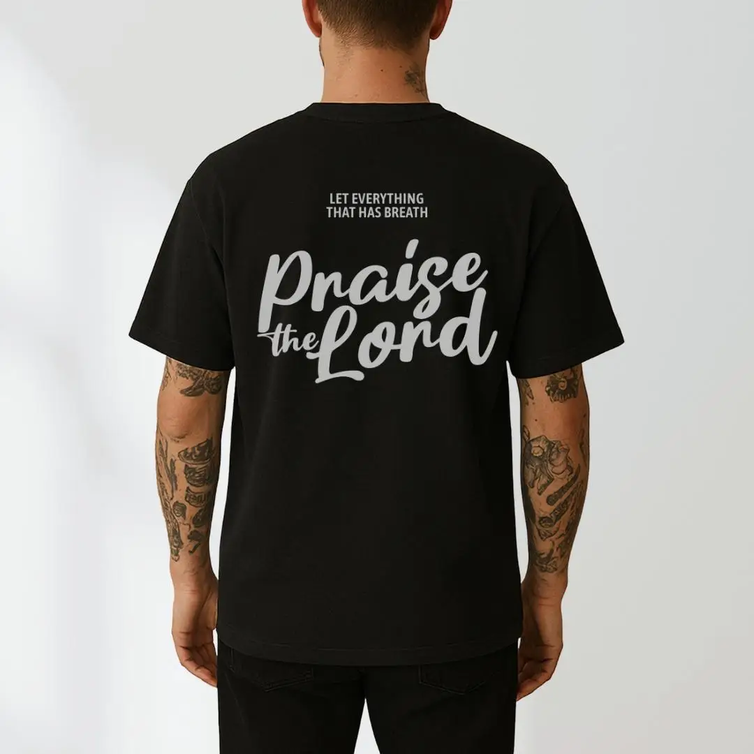 Praise The Lord Shirt, Christian Shirt Bible Verse Tee Faith Based Tee Religious Shirt Christian Apparel Christian Gifts for Men