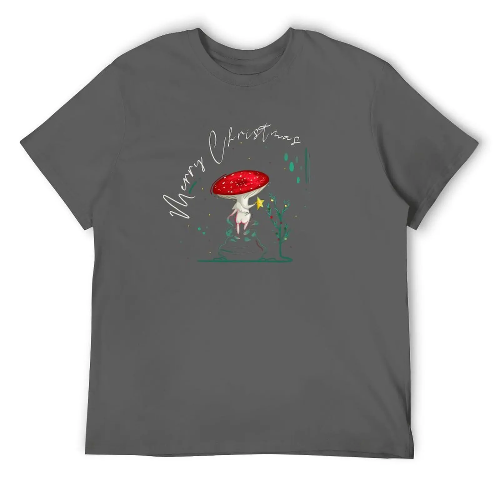 

Christmas Amanita T-Shirt quick drying rapper graphic tees Short sleeve tee mens graphic t-shirts anime