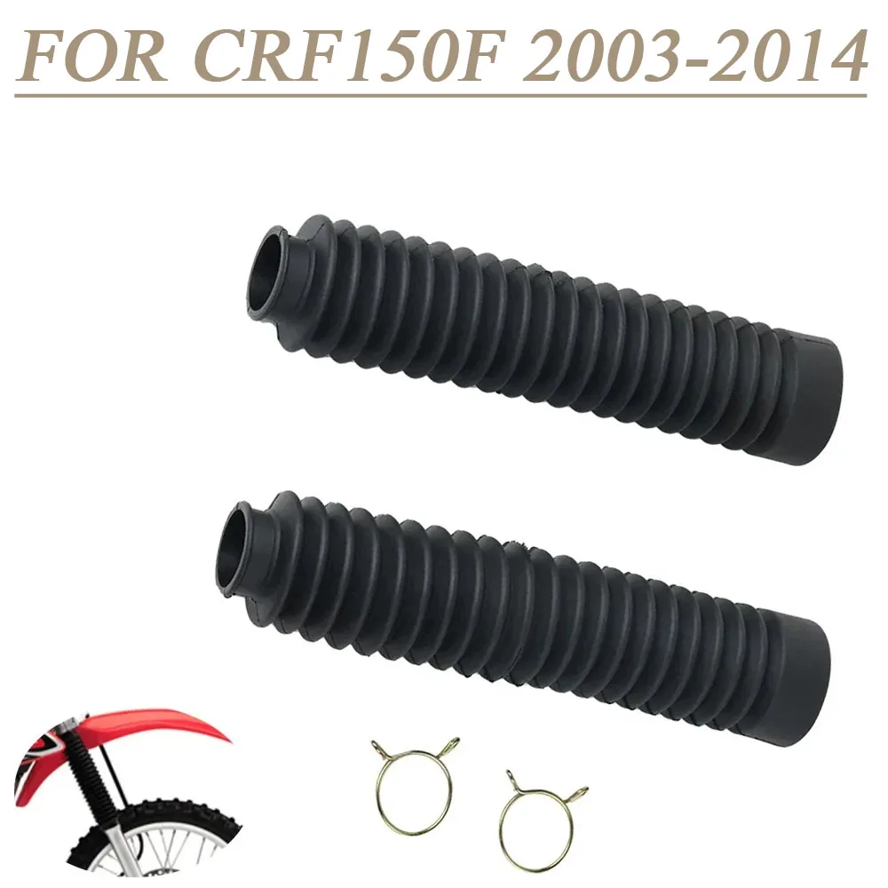 Tampa dianteira da forquilha da motocicleta, protetor de choque contra poeira, 30mm, 44mm, para YAMAHA CRF 150F, 150 F, CRF150F, 2003-2014, 2005, 2006, 2013