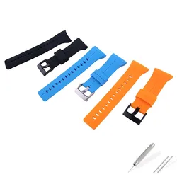 Watch Accessories waterproof rubber watch band Men Compatible for Suunto Spartan Ultra HR silicone sports strap belt buckle