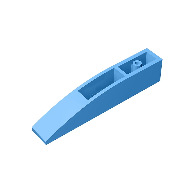 Gobricks GDS-739อิฐ1X6 W/โบว์ REV. -6X1 Embedded Bevel อิฐ/Backslope อิฐเข้ากันได้กับ Lego 41763 42023เด็ก DIY