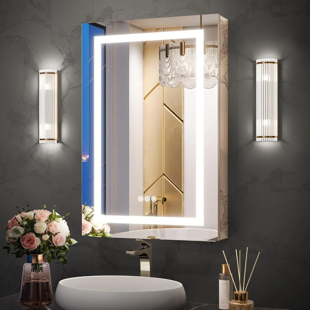 Medicine Cabinet with Lights, 20