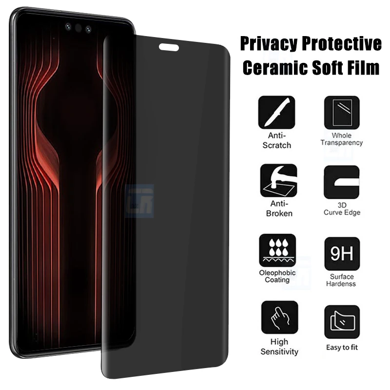 

3D антишпионская керамическая мягкая пленка для Huawei Mate 70 60 RS Ultimate полностью изогнутая защитная пленка для экрана для Mate 40 50 60 70 Pro+