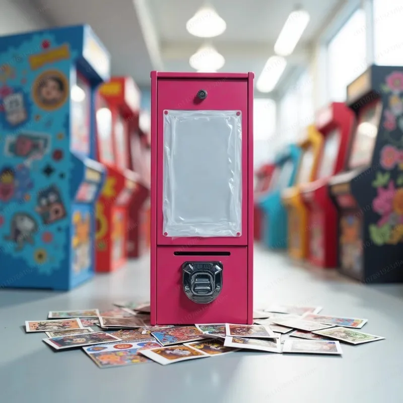 Mini Anime Card Vending Machine Hot Selling Tattoo Sticker Vending MachineToy Vending Machine for Business