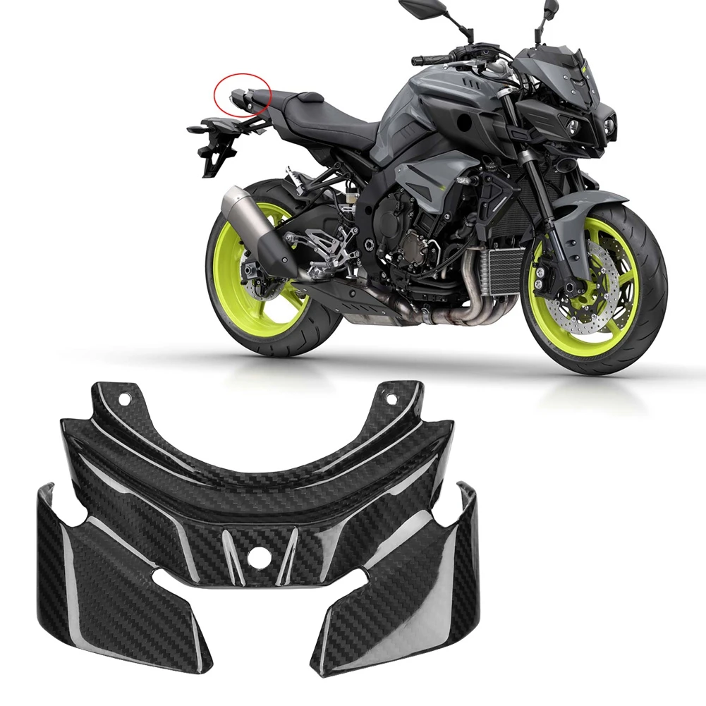 Motorcycle Accessories Carbon Fiber Rear Taillight Guard Cover for  MT-10/FZ-10 2016-2018 Taillight Guard for