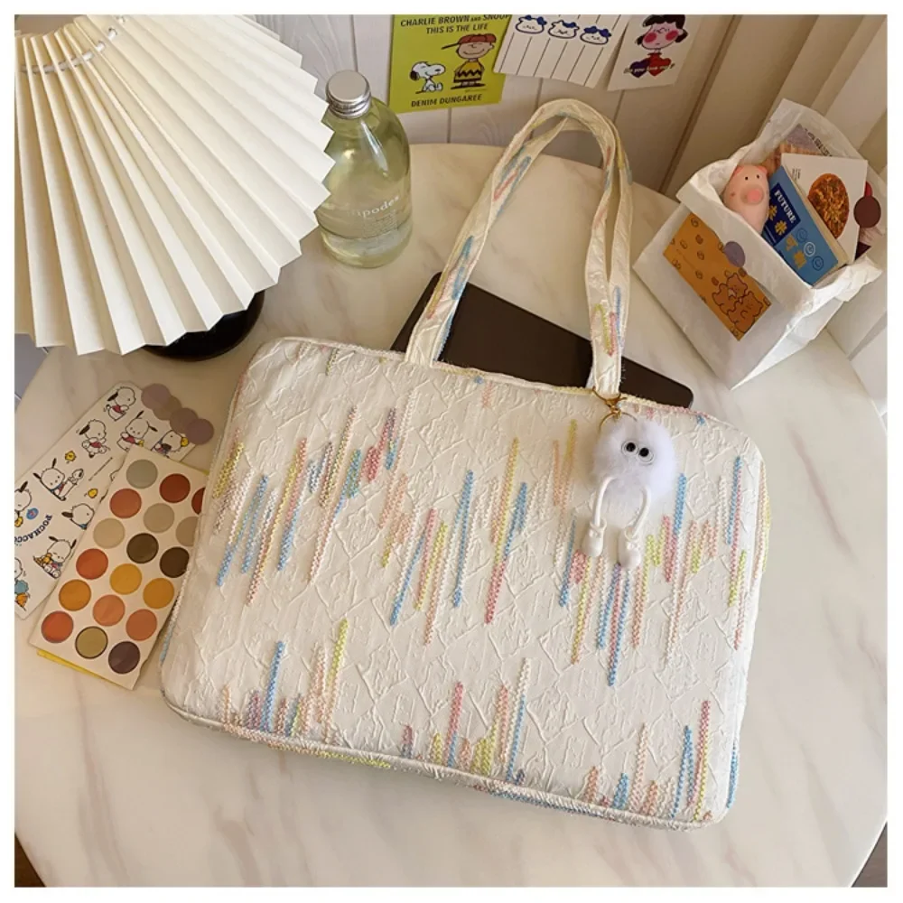 Cute Laptop Bag with Shoulder Strap 11 12 13.3 13.6 14 Inch Table Sleeve Carry Case Computer Handbag for Macbook Air 13.6 Xiaomi