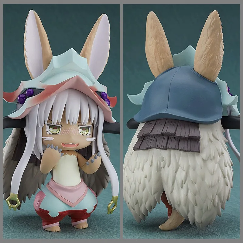 Anime Made in Abyss Action Figures Nanachi Cosplay Modelli da collezione Basilico PVC Figurine Doll Toys Bambini Regali di Natale 10 cm