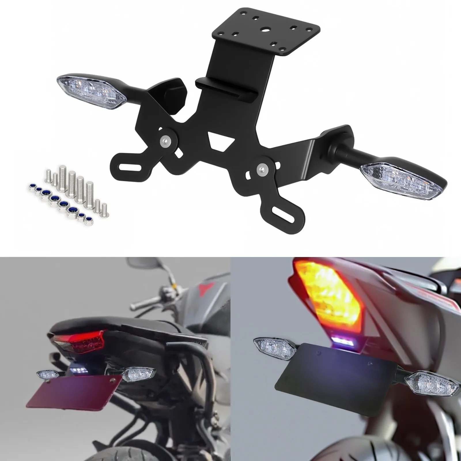 

Для YAMAHA MT15 2018 2019 2020 2021 2022 2023 2024 комплект устранения крыльев с коротким хвостом аккуратный светодиодный указатель поворота