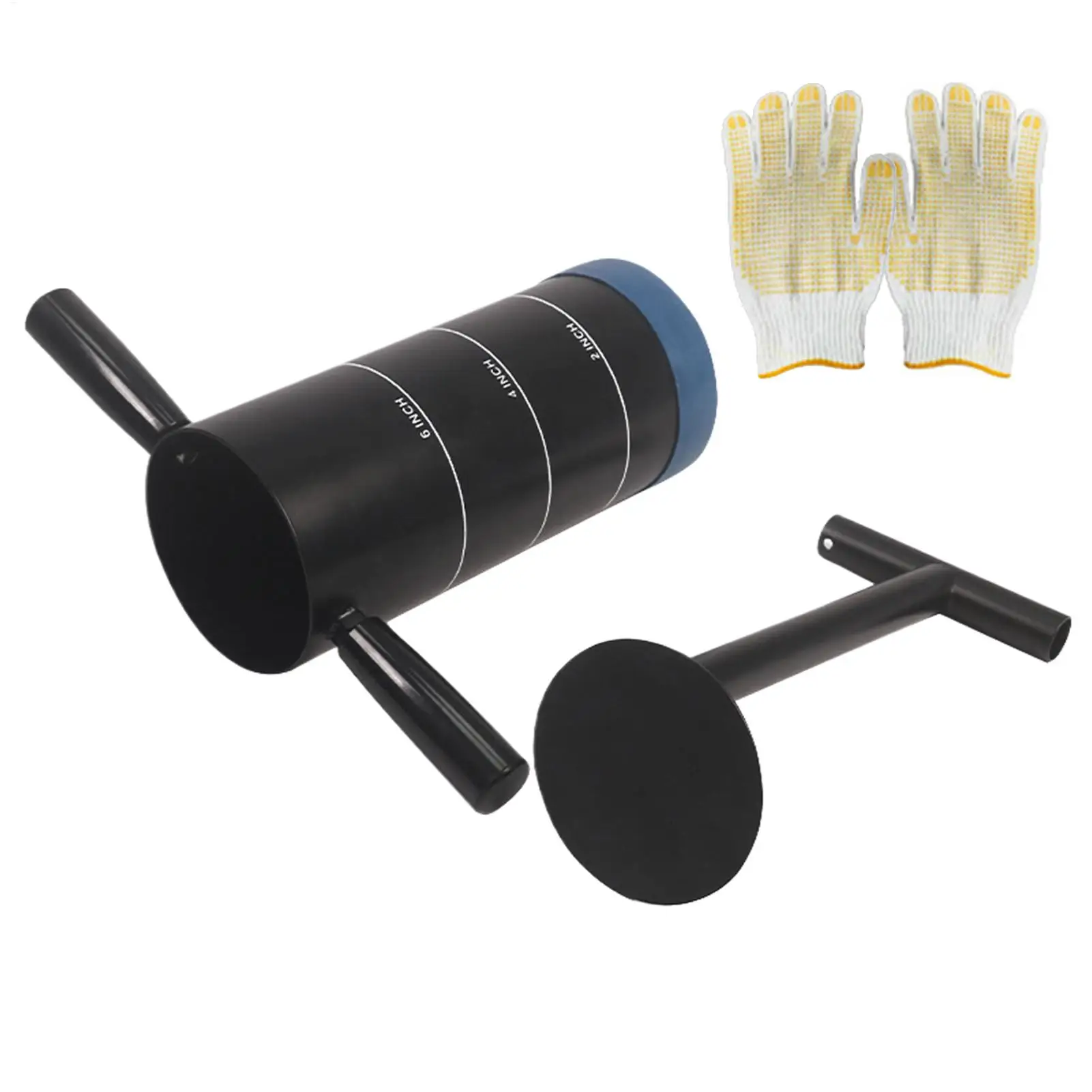 

Golf Hole Cutter & Digger Tool 2/4/6 Inch Detachable Punch for Driving Range Course, Backyard Garden Lawn Grass Hole Digger ﻿