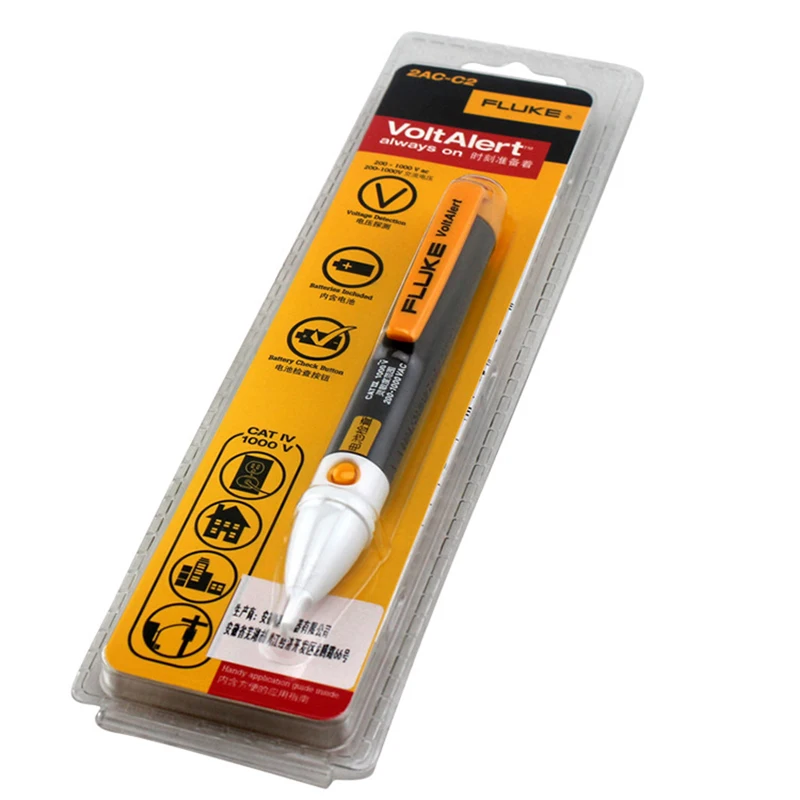 فلوك-قلم كاشف للجهد بدون تلامس ، جهاز اختبار ، من من من من من من من من نوع X-من نوع V ، 2AC-C2 #1