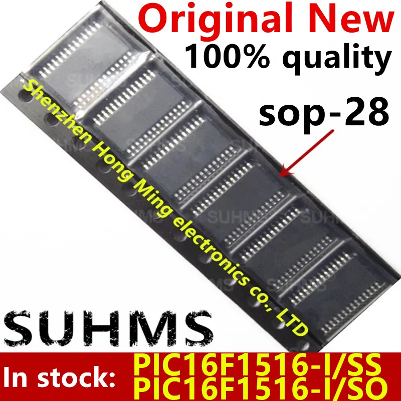 (10piece)100% New PIC16F1516-I/SS PIC16F1516-I/SO PIC16F1516 I/SS PIC16F1516 I/SO sop-28 Chipset