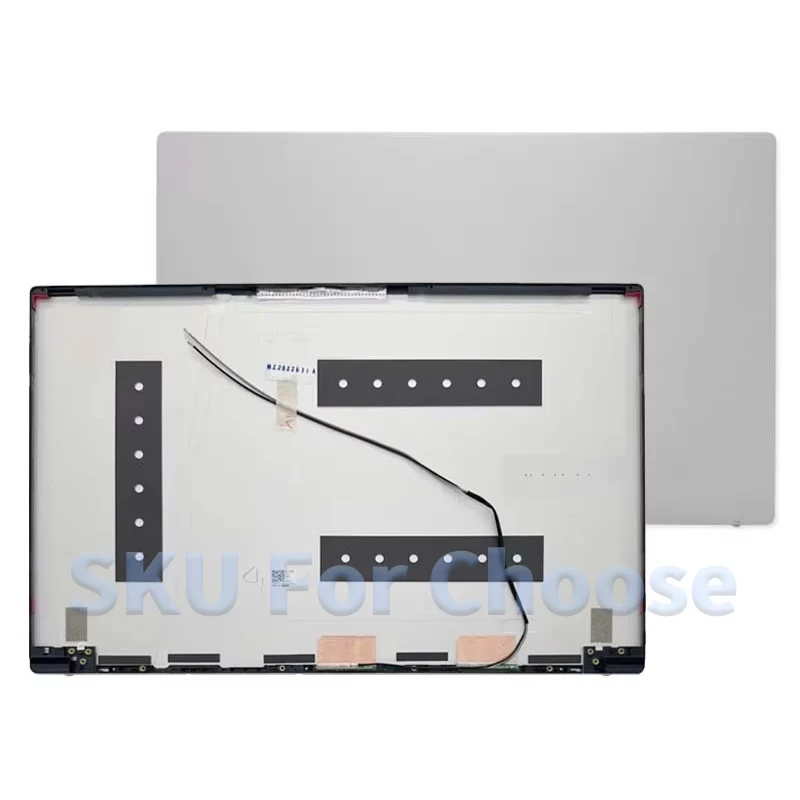New Silver Gray For Galaxy Book2 NP750XEE NP750XED 750XEE 750XED 750XEV LCD Back Cover Front Bezel Lower Bottom Case Hingecover