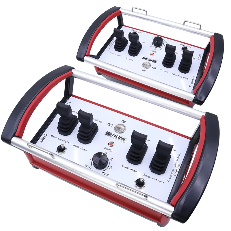 

Factory Price Industrial Radio Remote Control Truck Crane Loader 4 Motor Hydraulic Joystick Proportional Valve Kits