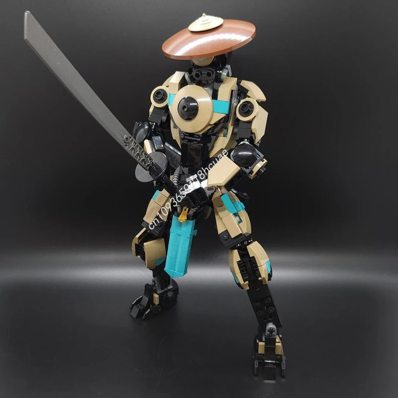 

474 шт. MOC Ronin Prime, строительные блоки, сделай сам, рождественская игрушка, подарок, сборка, креативная идея, образовательный кирпич для детей, день рождения