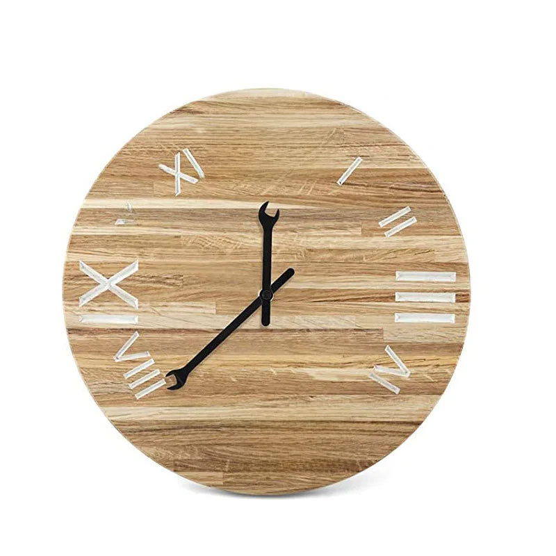 Cross-border hot saleDIYWall Clock Movement Record Mute Scanning Movement35CMDiameter Wooden Clock Movement in Stock