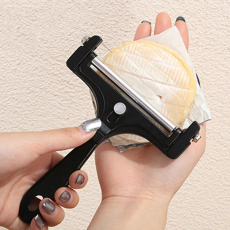 Trancheuse à fromage à épaisseur réglable avec fils, coupe-fromage, poupée à fromage semi-dur mou