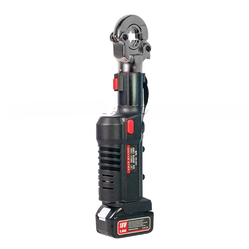 ES-300/30C 60KN Electric Hydraulic Tool Kit Dual-Head All-in-One Crimping and Cutting Kit for Copper Aluminum Lugs up to 300mm²