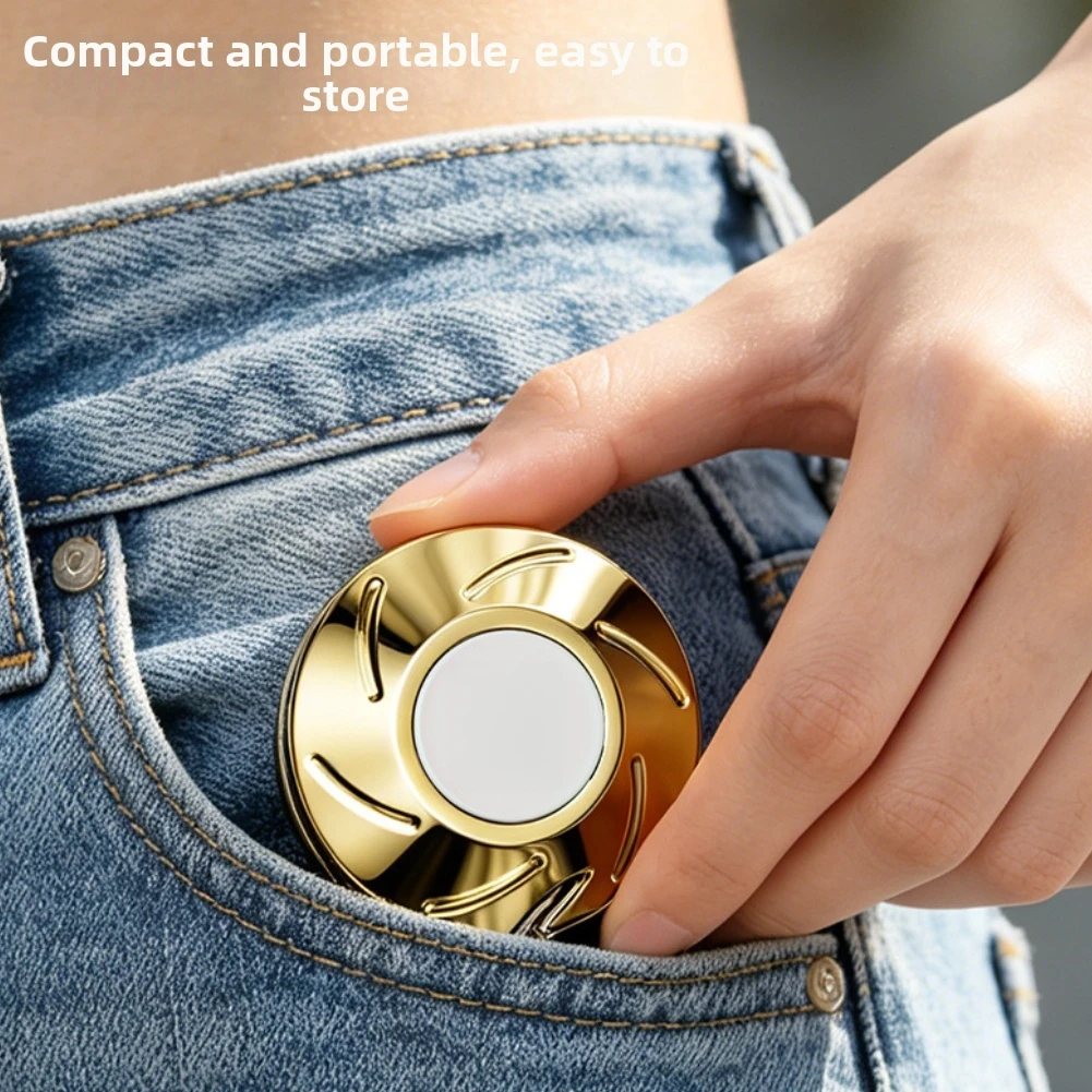 FOR Mini Rotating Tape Measure 2m For Finger Fidget Toy Stress Relief Portable Ruler With Smooth Spin Action