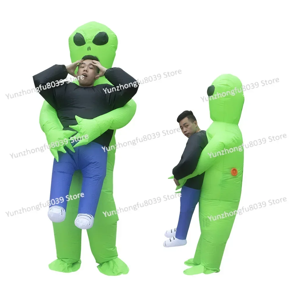 Inflatable Alien Costume Shake Halloween Alien Ghost Hug Inflatable Costume Performance Props