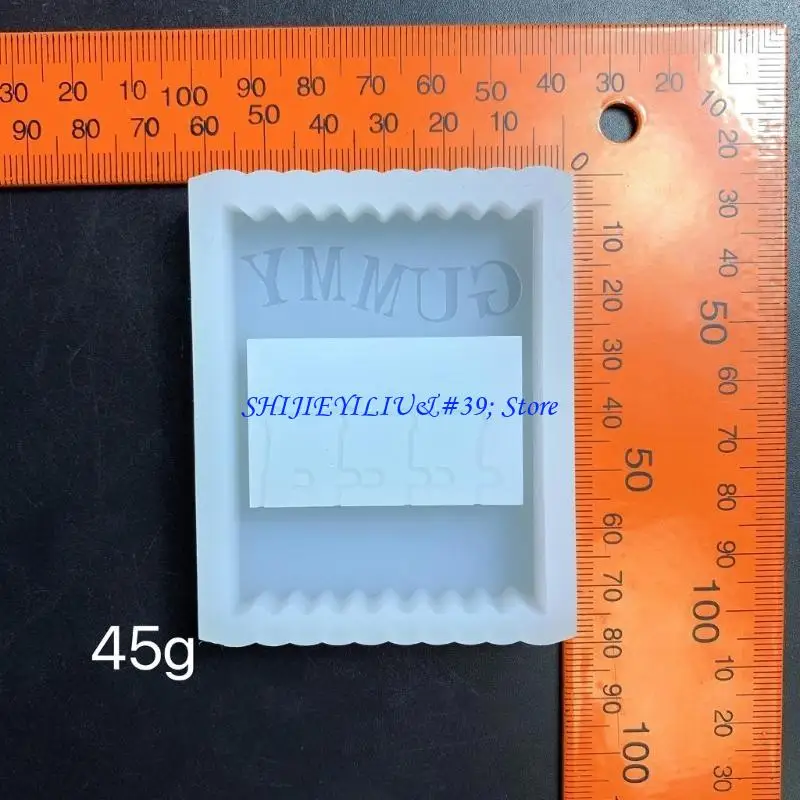 E21F Clear Silicone Molds Resin Casting Shaker Mold Resin Epoxy Mold for DIY Crafts Pendant Keychain Jewelry Making