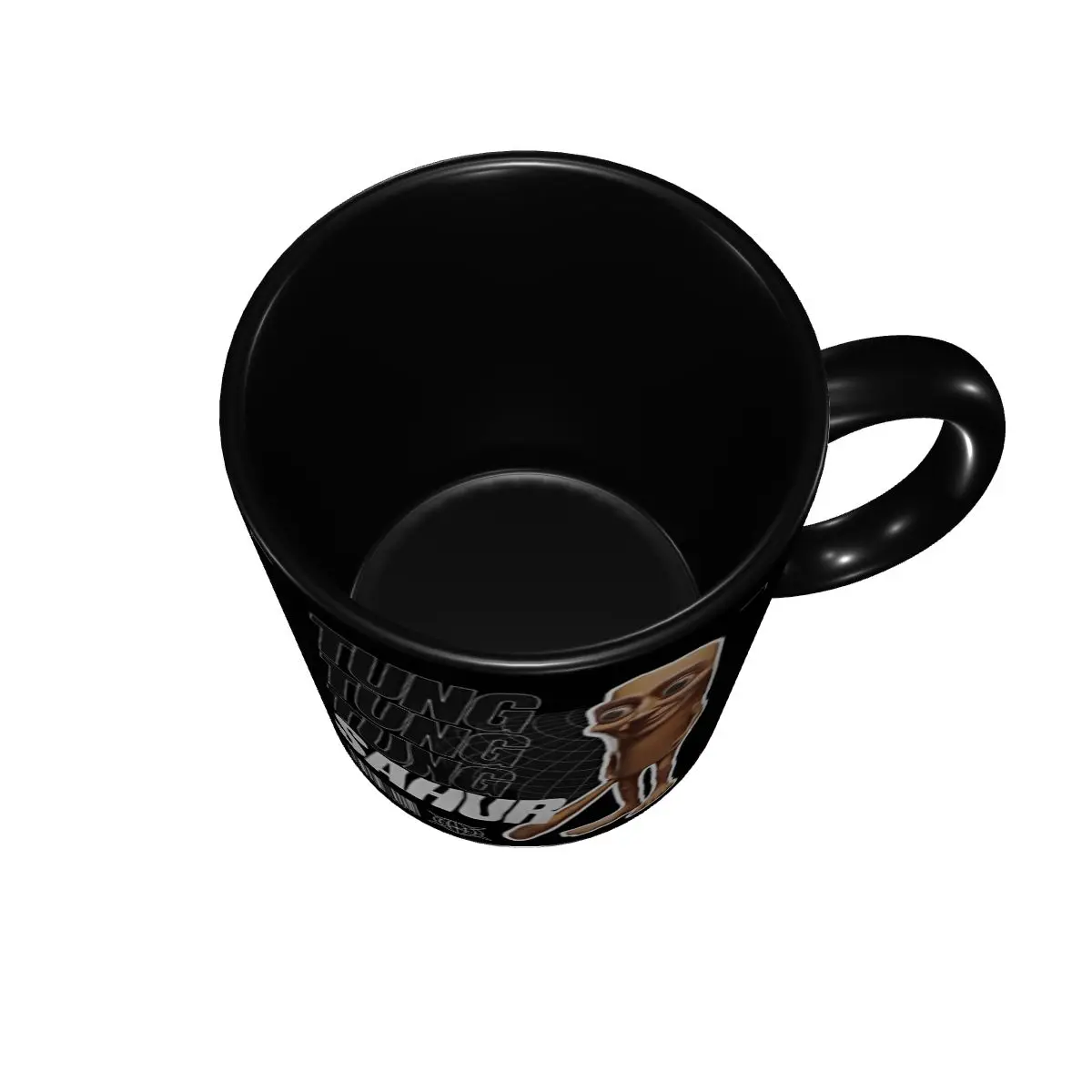 الجدة Tung Tung Tung Sahur - كوب القهوة الإيطالي Brainrot Meme للحفلات