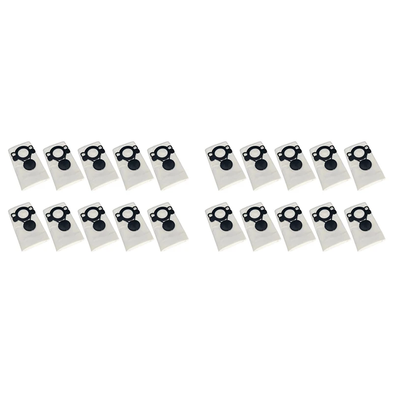 

20 шт. пылесборники для Nilfisk 107419593 ATTIX 33/ATTIX 44 аксессуары для робота-пылесоса, сменные мешки для мусора и пыли