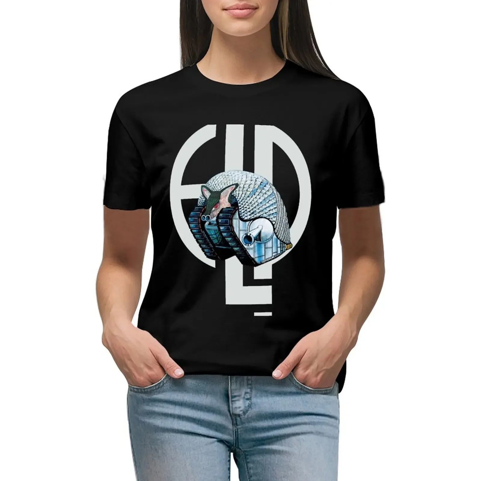 

Emerson, Lake & Palmer - Tarkus T-Shirt animal print shirt for girls Aesthetic clothing Woman T-shirts
